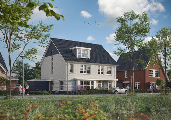 Verkocht onder voorbehoud: 2-onder-1 kapwoningen